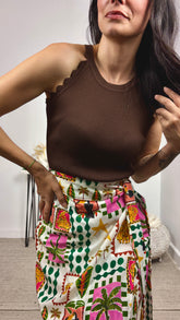 Top Canalé Ondas Chocolate